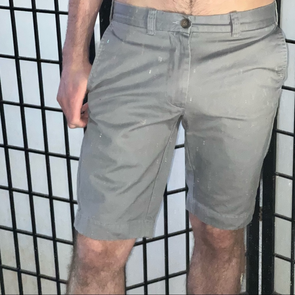 Gray J. Crew Rivington Casual Shorts